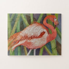 Rosa Flamingo Puzzle