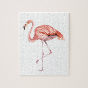 Rosa Flamingo Puzzle
