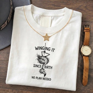 Rosa Flamingo Sarkastisches Lustiges T-Shirt