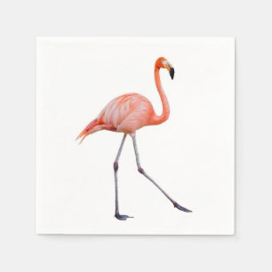 Rosa Flamingo Serviette