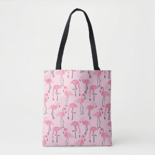 Rosa Flamingo Set, tropisches Sommermuster Vin