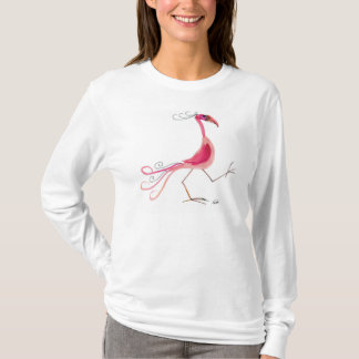 Rosa Flamingo-Shirt T-Shirt