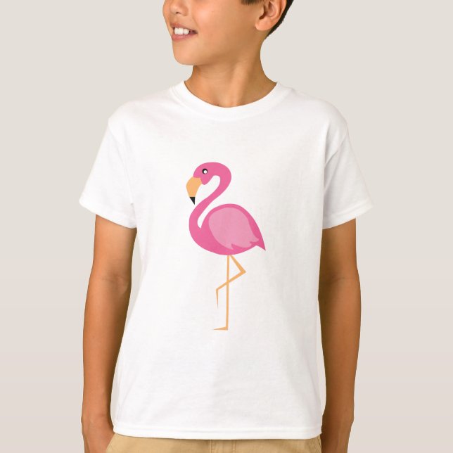 Rosa Flamingo T-Shirt (Vorderseite)