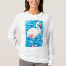 Rosa Flamingo T-Shirt