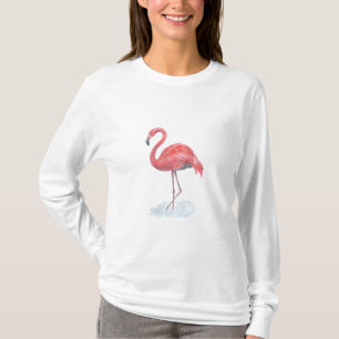 Rosa Flamingo. T-Shirt