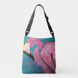 Rosa Flamingo Tragetaschen Mit Langen Trägern