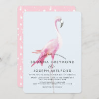 Rosa Flamingo Tropical Style Wedding