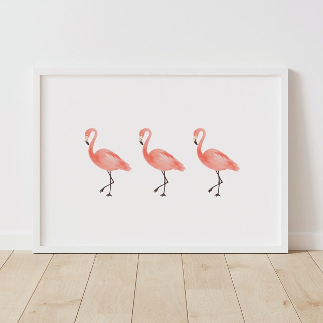 Rosa Flamingo tropisches Kinderzimmer Dekoration (Von Creator hochgeladen)