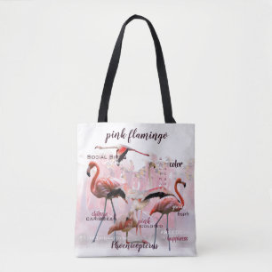 Rosa Flamingo-Typografie   besonders angefertigt