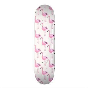 Rosa Flamingos 2 Skateboard