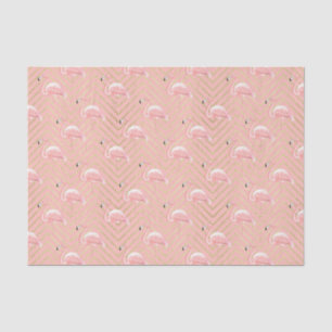 Rosa Flamingos (Design 13 Rosa Serie) Seidenpapier