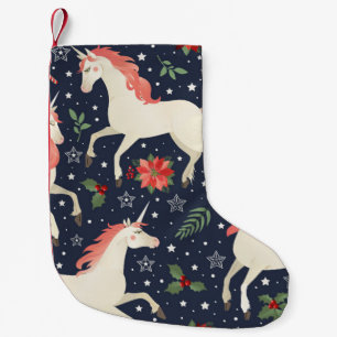 Rosa Flamingos, exotische Vögel, Ananas, tropisch Kleiner Weihnachtsstrumpf