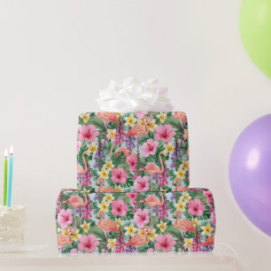 Rosa Flamingos Geschenkpapier