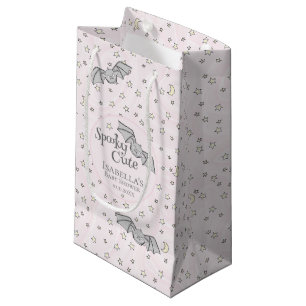 Rosa Fledermäuse Niedliche Babydusche Kleine Geschenktüte