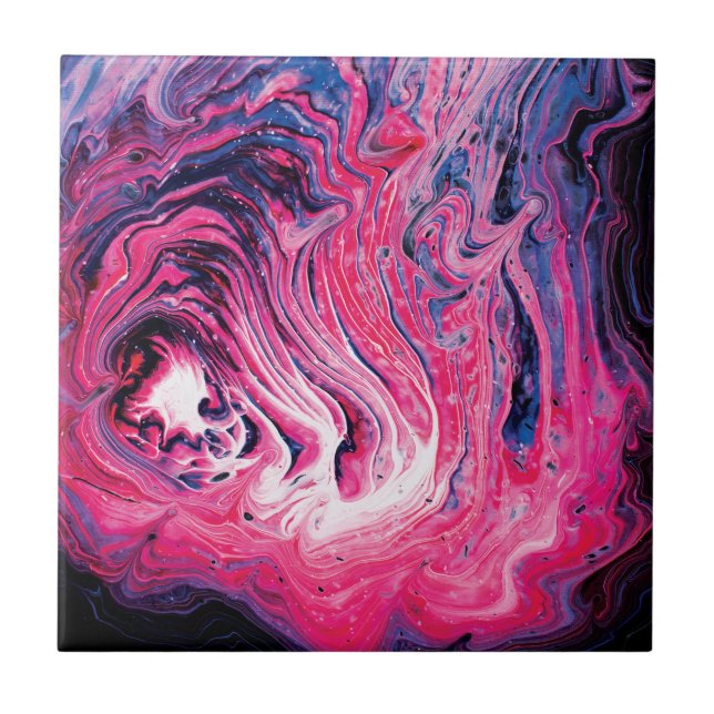 Rosa Fliese (Vorderseite)