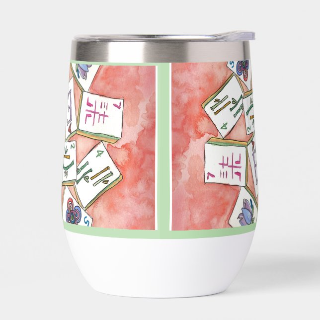 rosa Fliesenschale (Links)