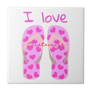 Rosa Flip-Flops Thunder_Cove Fliese