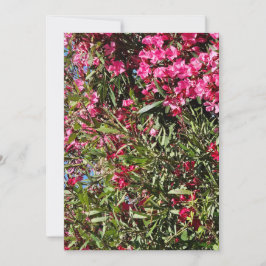 Rosa floral einladung