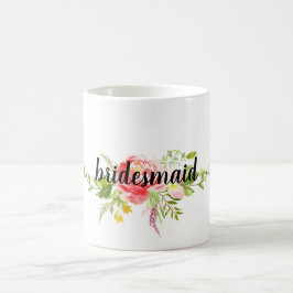 Rosa Floral Kaffeetasse