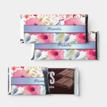 Rosa Floral Monogramm