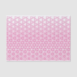 Rosa, florale Abstract Design Seidenpapier