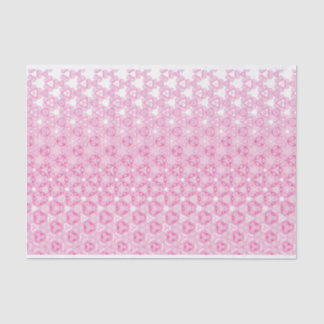 Rosa, florale Abstract Design Seidenpapier