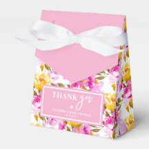 Rosa florale Baby in Bloom Babyparty