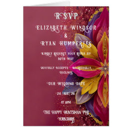 Rosa florale Elegance Hochzeitskollektion