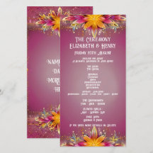 Rosa florale Elegance Hochzeitskollektion