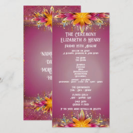 Rosa florale Elegance Hochzeitskollektion