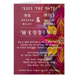 Rosa florale Elegance Hochzeitskollektion