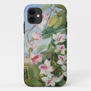 Rosa florale Frühlings-Party Dusche Frieden Liebe  iPhone 11 Hülle