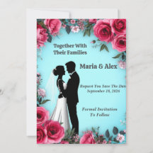 🌷 Rosa Florale Hochzeitskollektion für Paare 🌷