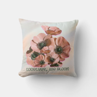 rosa florale Kunst Kissen