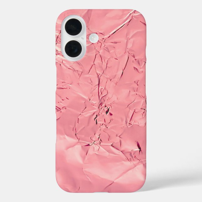 Rosa Folie Case-Mate iPhone Hülle (Rückseite)
