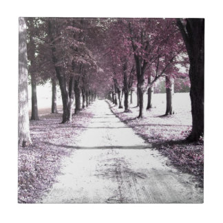 rosa Forrest Gump Straße Fliese