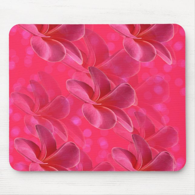 Rosa Frangipani Passion, Mousepad (Vorne)