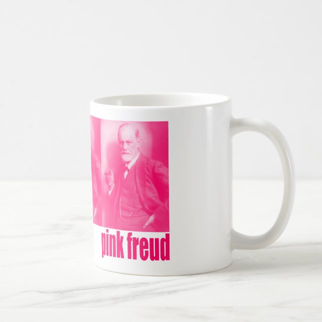 Rosa Freud Kaffeetasse (Rechts)