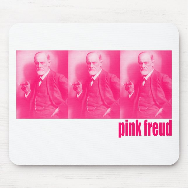 Rosa Freud Mousepad (Vorne)