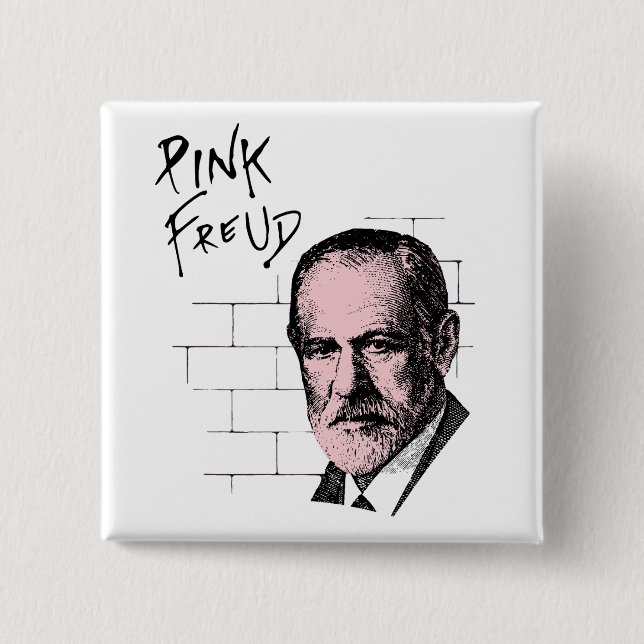 Rosa Freud Sigmund Freud Button (Vorderseite)
