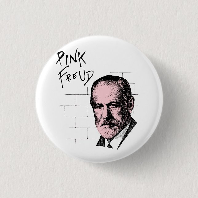 Rosa Freud Sigmund Freud Button (Vorderseite)