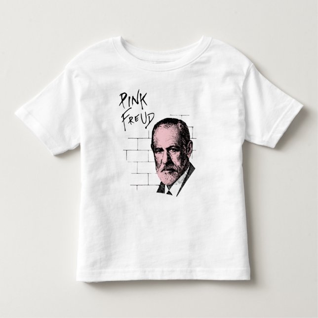 Rosa Freud Sigmund Freud Kleinkind T-shirt (Vorderseite)