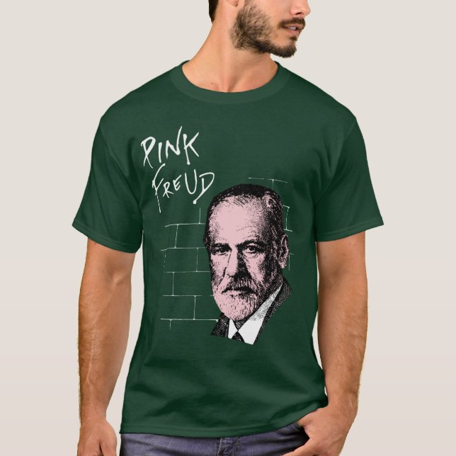 Rosa Freud Sigmund Freud T-Shirt (Vorderseite)