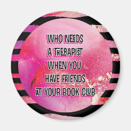 Rosa Freunde im Buchclub Magnet