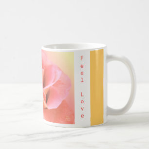 Rosa FriedensRose, sehen Schönheit, Tasse