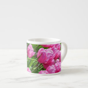 Rosa Frühlingtulips Espresso Tasse