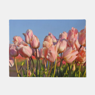 Rosa Frühlingtulis Fußmatte