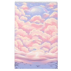 Rosa Fuchskalender Kalender