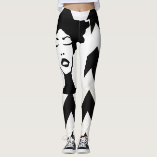 Rosa für B&W Zig Zag Leggings
