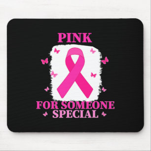 Rosa für einen besonderen Brustkrebs-Weltcup Mousepad